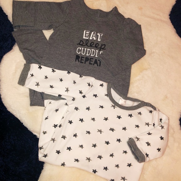 pair of onesies 6-9 months! - Picture 1 of 1